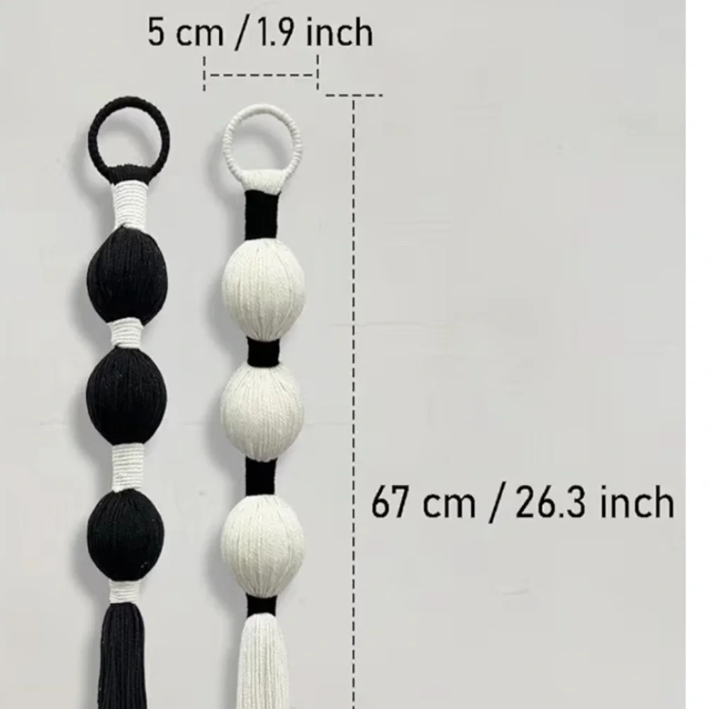 Elegant Cream Wall Hanging Decor macrame 26 inch